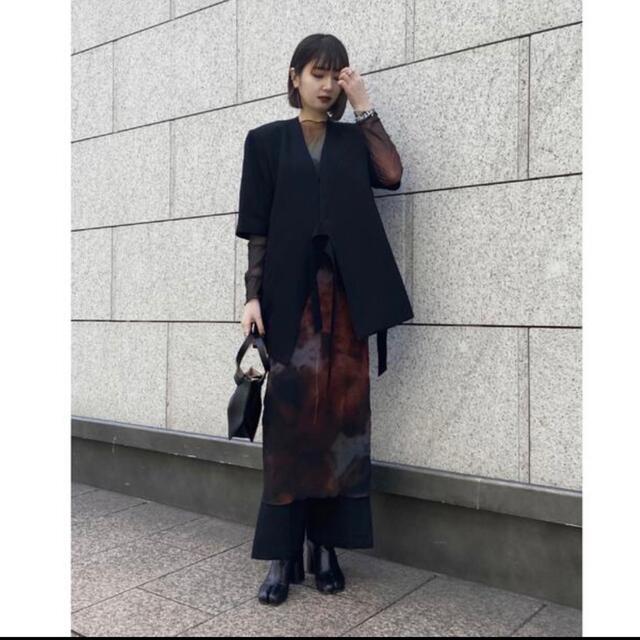 AMERI MIRANDA TAIDAI SHEER LONG TOP | pasadenacyberknife.com
