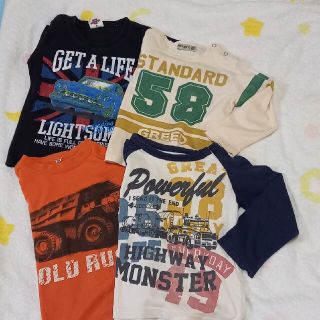 95　長袖Tシャツ　4枚組(Tシャツ/カットソー)