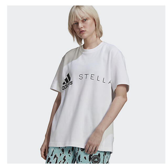 adidas by Stella McCartney(アディダスバイステラマッカートニー)の2022 アディダスバイステラマッカートニー ａＳＭＣ　ＬＯＧＯ　ＴＥＥ スポーツ/アウトドアのランニング(ウェア)の商品写真