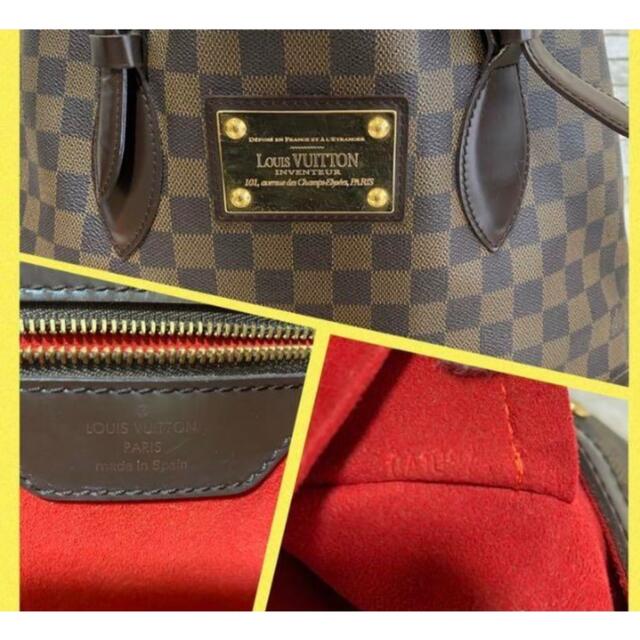 LOUIS VUITTON(ルイヴィトン)のLVルイビィトン　ダミエ　ハムステッド　美品 レディースのバッグ(トートバッグ)の商品写真