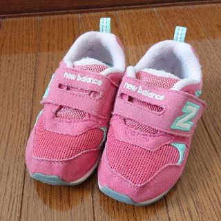 ニューバランス(New Balance)の【美品】ニューバランス312 ピンクスニーカー15.5cm(スニーカー)