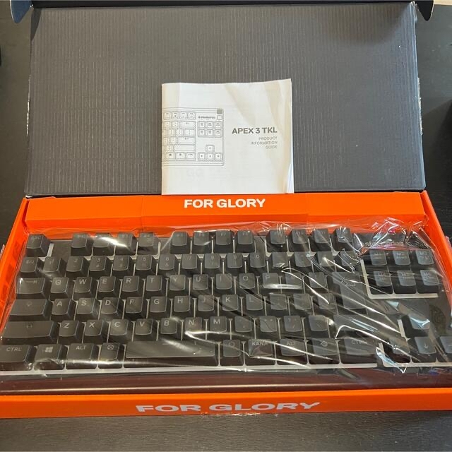 steelseries APEX3TKLステイルシリーズ　キーボード