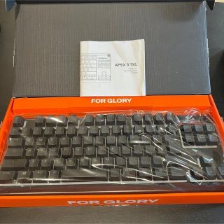 steelseries APEX3TKLステイルシリーズ　キーボード(PC周辺機器)