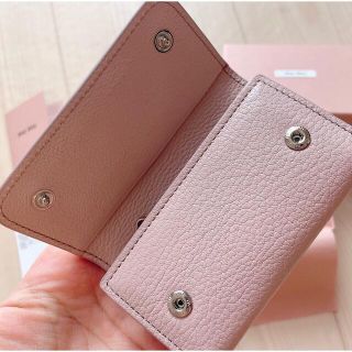 miumiu - miumiu パールリボンキーケース の通販 by mimoshop|ミュウ