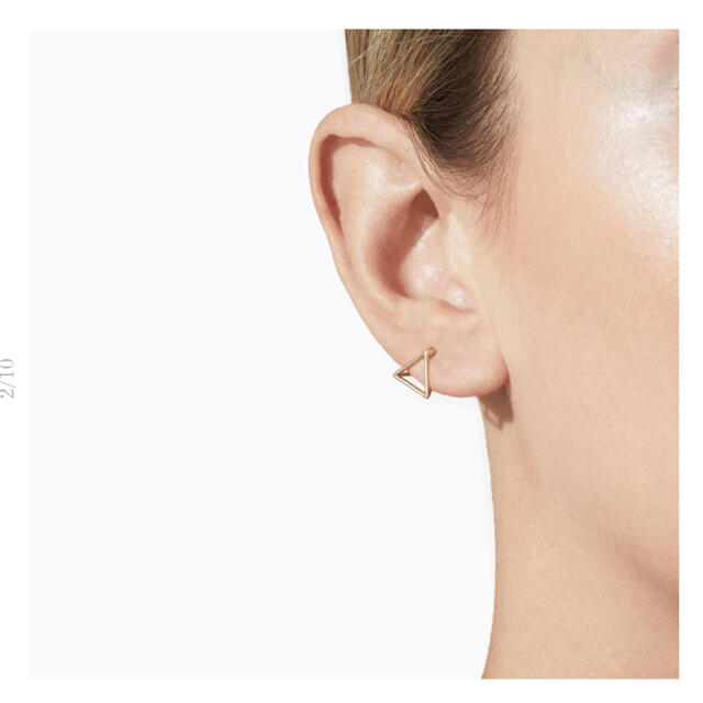 SHIHARA シハラ トライアングルピアス SHIHARA シハラ トライアングルピアス