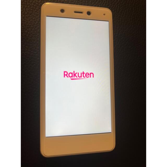 Rakuten(ラクテン)の楽天ミニ　ホワイト　美品 スマホ/家電/カメラのスマートフォン/携帯電話(スマートフォン本体)の商品写真