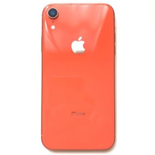 iPhone XR コーラル 128GB SIMフリー (残積あり)(スマートフォン本体)