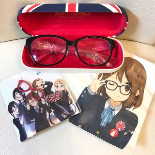 ゾフ(Zoff)の希少！美品❤︎ けいおん 唯 眼鏡(サングラス/メガネ)