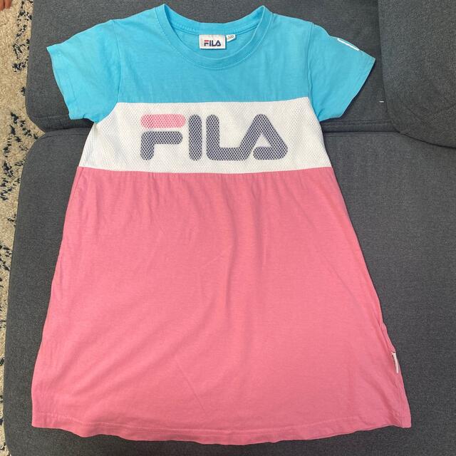 FILA(フィラ)のFILA ワンピース  キッズ/ベビー/マタニティのキッズ服女の子用(90cm~)(ワンピース)の商品写真