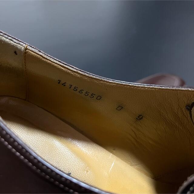 【高級】Santoni サントーニ / 外羽根 Uチップ ブラウン系 9D 7