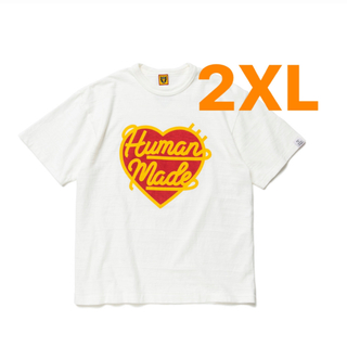 ヒューマンメイド(HUMAN MADE)の【送料込み】Humanmade HEART T-SHIRT 2XL(Tシャツ/カットソー(半袖/袖なし))