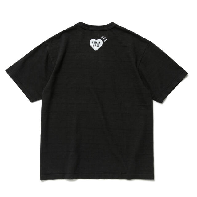 HUMAN MADE(ヒューマンメイド)のFACE LOGO T-SHIRT XXLサイズ ブラック メンズのトップス(Tシャツ/カットソー(半袖/袖なし))の商品写真