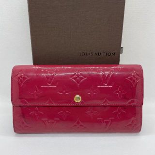 ルイヴィトン(LOUIS VUITTON)のルイヴィトン　モノグラム　ヴェルニ　ポルトフォイユサラ　ポム　ダムール(財布)