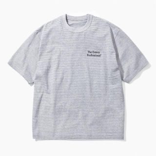 ワンエルディーケーセレクト(1LDK SELECT)のENNOY Border T-Shirt (GRAY × NAVY) XXL(Tシャツ/カットソー(半袖/袖なし))