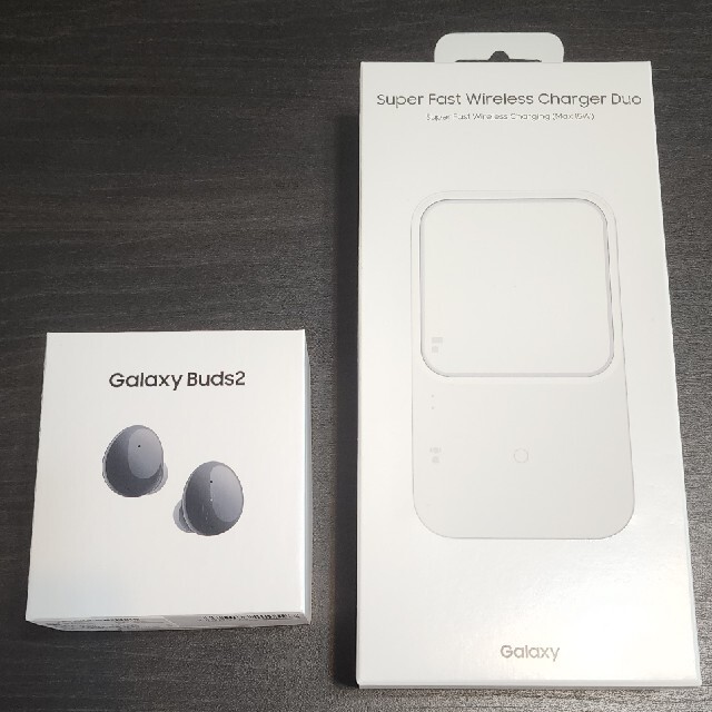 Galaxy Buds2(Onyx)+Wireless Charder Duo