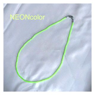 ビューティアンドユースユナイテッドアローズ(BEAUTY&YOUTH UNITED ARROWS)のNEONcolor (NEON green)マスクホルダー(ネックレス)