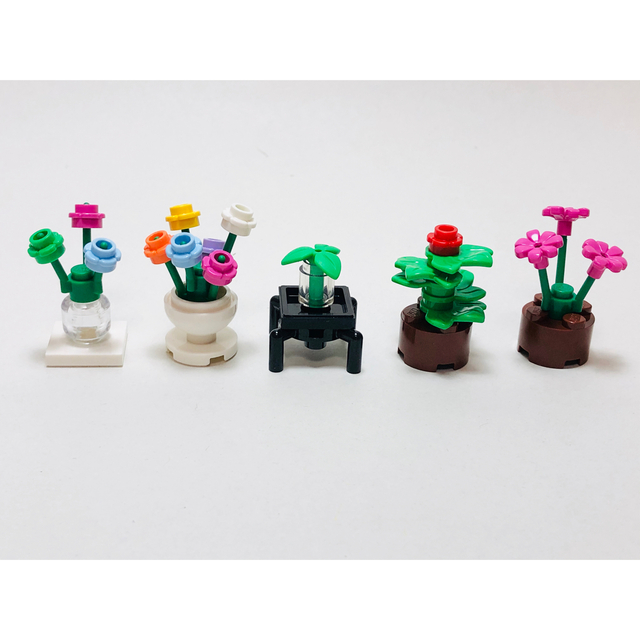 Lego(レゴ)の【新品未使用】レゴ　LEGO 茎　グリーン　緑　50個　 キッズ/ベビー/マタニティのおもちゃ(知育玩具)の商品写真