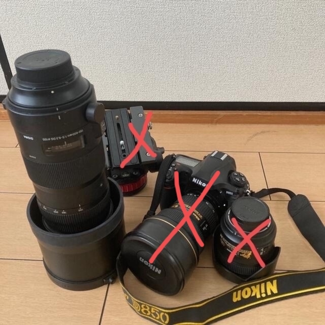 デジタル一眼Sigma 150-600mm sports fマウント テレコンバーターキット