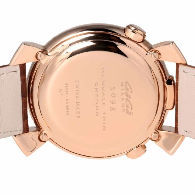 GaGa MILANO(ガガミラノ)の【新品未使用】 GAGA MILANO ガガミラノ 時計 ブラウン シンクロノ メンズの時計(腕時計(アナログ))の商品写真