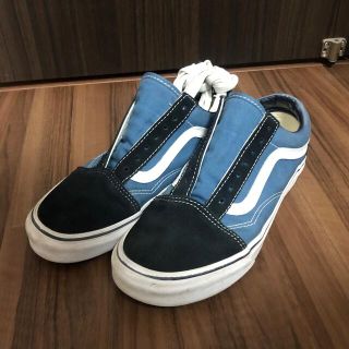 ヴァンズ(VANS)のvans バンズ OLDSKOOL オールドスクール ネイビー 23.5cm(スニーカー)