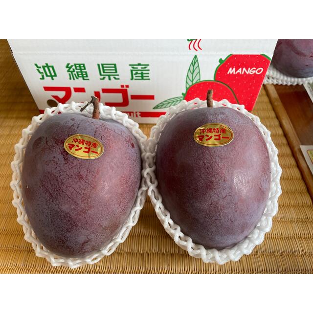 レッドキーツマンゴー　大玉　2玉