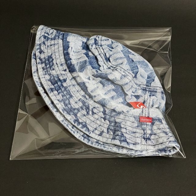 Supreme(シュプリーム)のSupreme Fat Tip Denim Crusher Hat S/M 青 メンズの帽子(ハット)の商品写真