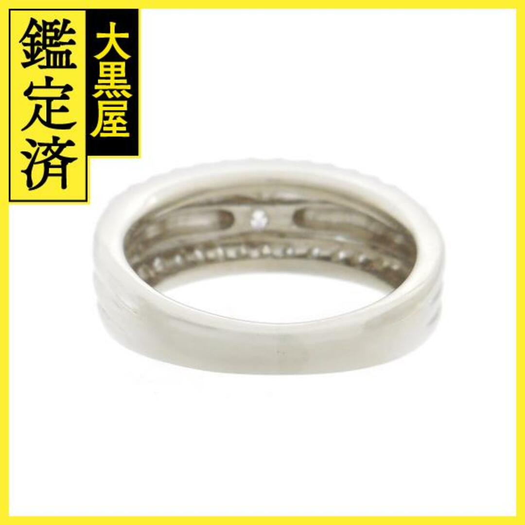 リング　ダイヤモンド0.40ct/0.303ct　プラチナ　8号　【200】 レディースのアクセサリー(リング(指輪))の商品写真