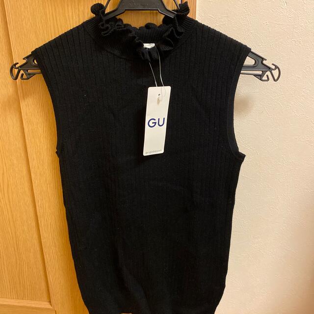 GU(ジーユー)のノースリーブ　ニット レディースのトップス(ニット/セーター)の商品写真