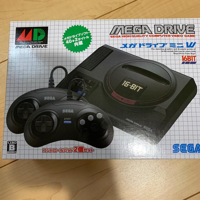 SEGA(セガ)のメガドライブミニW エンタメ/ホビーのゲームソフト/ゲーム機本体(家庭用ゲーム機本体)の商品写真