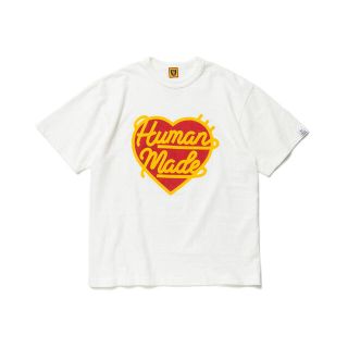 ヒューマンメイド(HUMAN MADE)のHEART T-SHIRT HUMAN XL(Tシャツ/カットソー(半袖/袖なし))