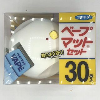 蚊取り ベープマット セット 本体 マット30枚入 かとり(日用品/生活雑貨)