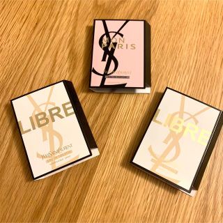 イヴサンローランボーテ(Yves Saint Laurent Beaute)のイヴ・サンローラン モンパリ　リブレ オーデトワレ 試供品 3個セット(香水(女性用))