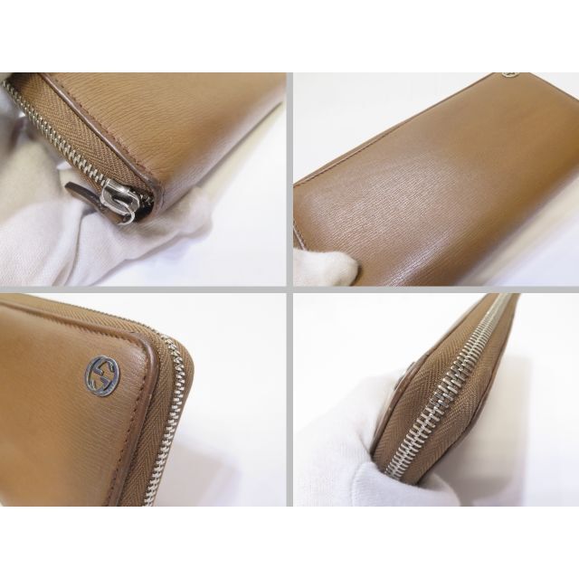 グッチ ラウンドファスナー 長財布 茶 ブラウン系 GUCCI | bombaytools.com