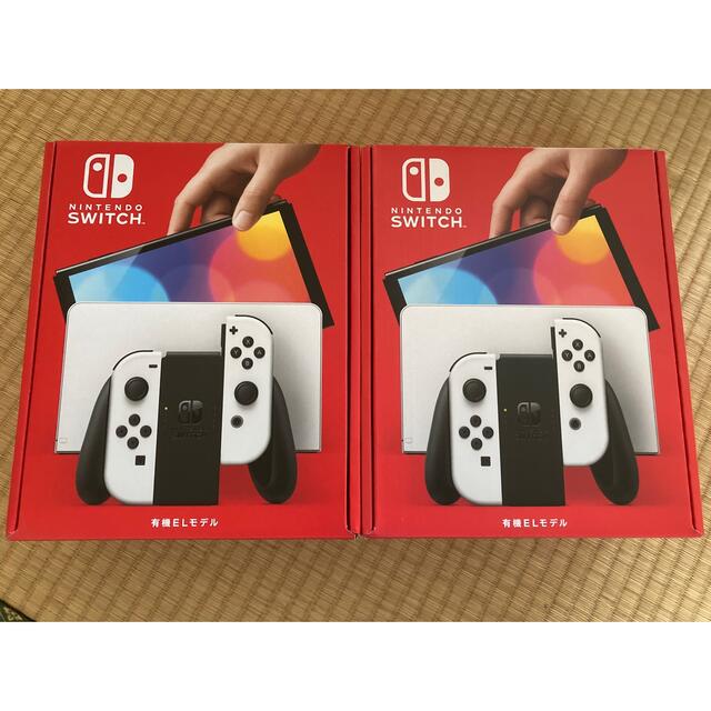 新品未開封 2台　Nintendo Switch 有機ELモデル ホワイト