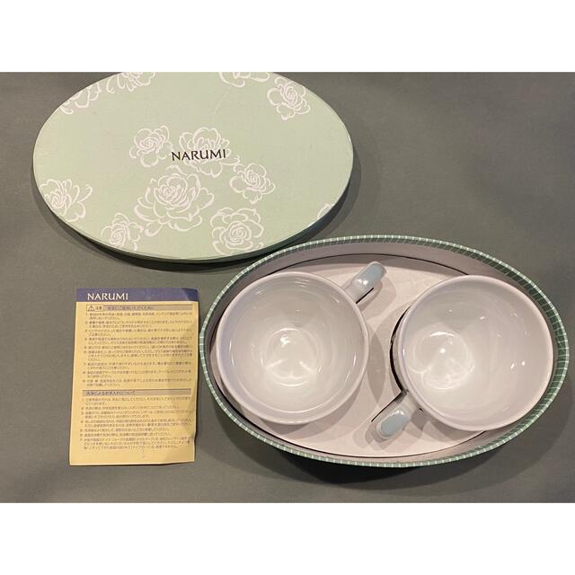 NARUMI(ナルミ)のNARUMI ピュアローズペアマグカップ　ホワイト インテリア/住まい/日用品のキッチン/食器(グラス/カップ)の商品写真