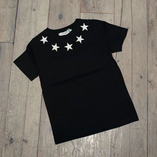 ジバンシィ(GIVENCHY)のジバンシィ・子ども用半袖Tシャツ◇ブラック　6サイズ　美品　クリーニング済み(Tシャツ/カットソー)