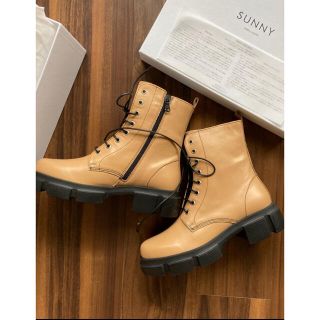 限定SALE低価✚ PELLICO コンバットブーツ 38の通販 by メイちゃん's