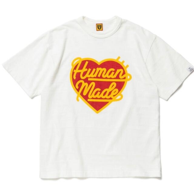 HUMAN MADE HEART T-SHIRT Tシャツ WHITE