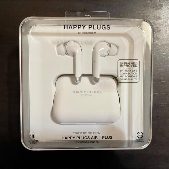 新品 HAPPY PLUGS AIR 1 Plus IN-EAR White スマホ/家電/カメラのオーディオ機器(ヘッドフォン/イヤフォン)の商品写真