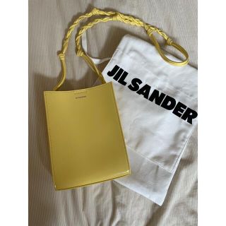 ジルサンダー(Jil Sander)のジルサンダー ショルダーバッグ　タングル　イエロー JILSANDAR(ショルダーバッグ)