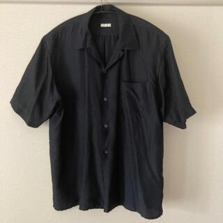 コモリ(COMOLI)のcomoli コモリ　サイズ2 オープルカラーシャツ　シルク　(シャツ)