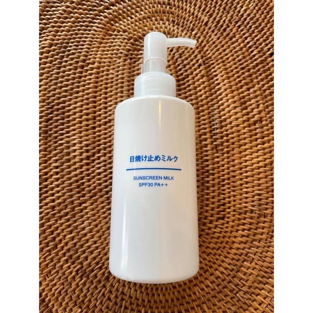 MUJI (無印良品)(ムジルシリョウヒン)の無印良品　日焼け止めミルク　SPF30PA++  コスメ/美容のボディケア(日焼け止め/サンオイル)の商品写真