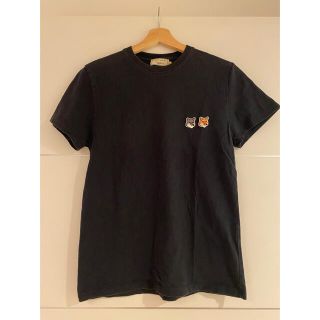 メゾンキツネ(MAISON KITSUNE')のメゾンキツネダブルフォックスヘッドTシャツ(Tシャツ(半袖/袖なし))