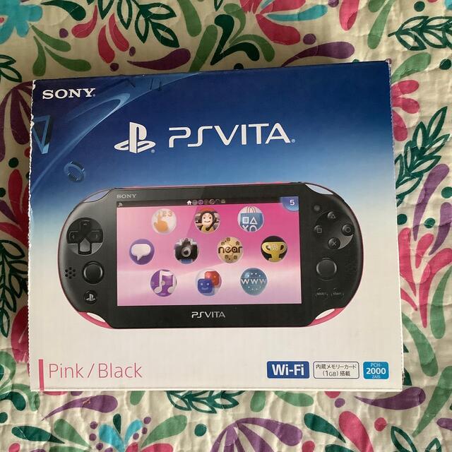 PSVita本体 color:ブラックピンク