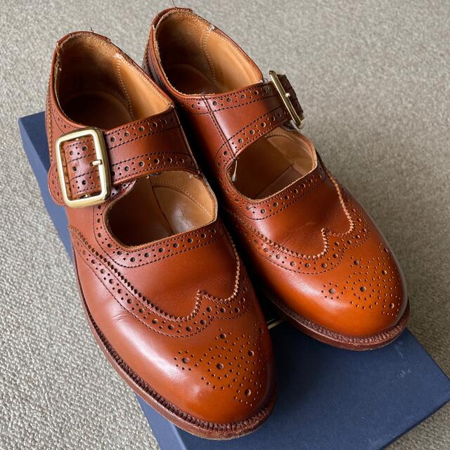 Tricker's トリッカーズ メリージェーン シングルモンク シューズ