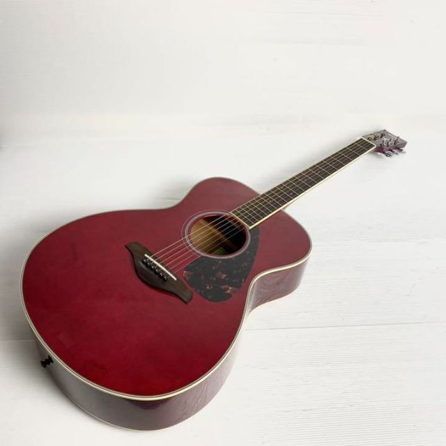 ヤマハ(ヤマハ)の【新品未使用】YAMAHA ヤマハ アコースティックギター FS820-RR 楽器のギター(アコースティックギター)の商品写真