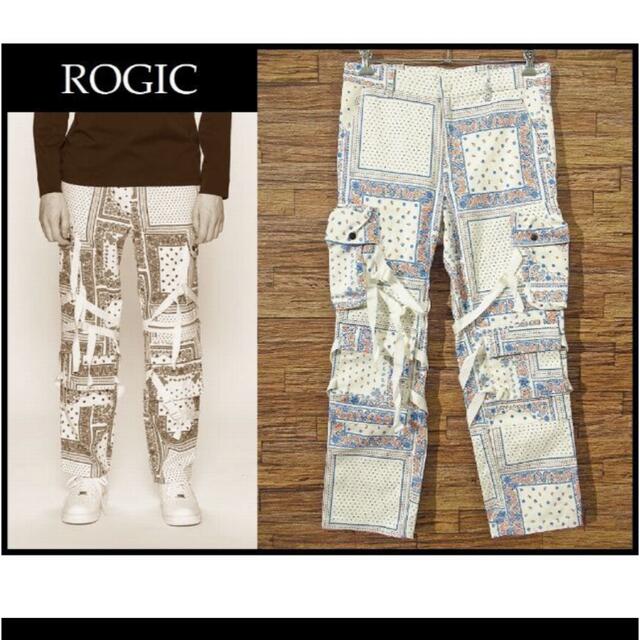 OFF-WHITE - ROGIC ロジック PAISLEY PANTS ペイズリー ボンテージ