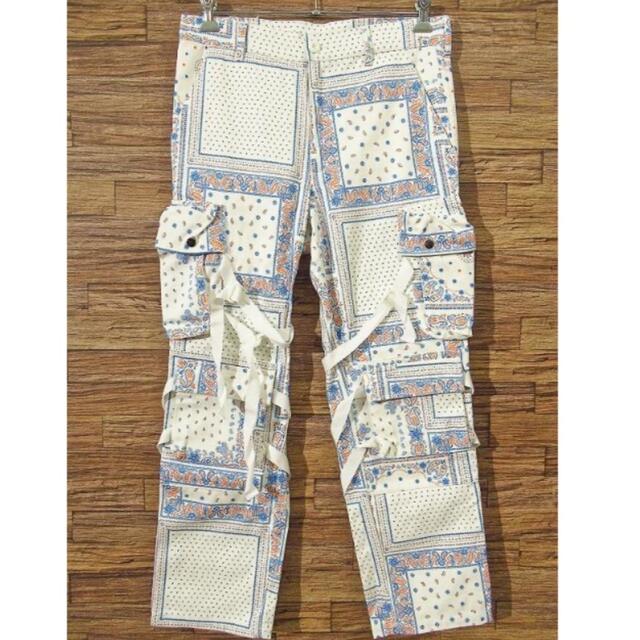 OFF-WHITE - ROGIC ロジック PAISLEY PANTS ペイズリー ボンテージ ...