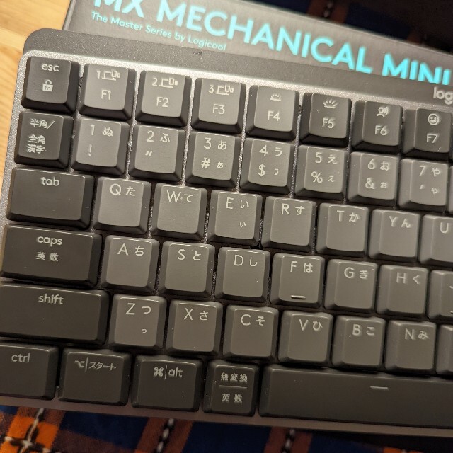MX MECHANICAL MINI 茶軸 Logicool JISキーボード