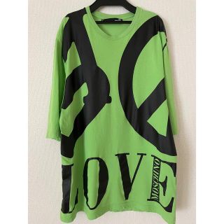 モスキーノ(MOSCHINO)のLOVE MOSCHINO ラブ　モスキーノ　ビッグ　ロゴ　Tシャツ　S (Tシャツ/カットソー(半袖/袖なし))